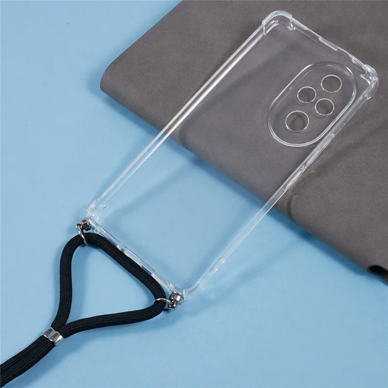 Pour Honor 200 Pro 5G Transparent Case Anti-Scratch TPU Phone Cover