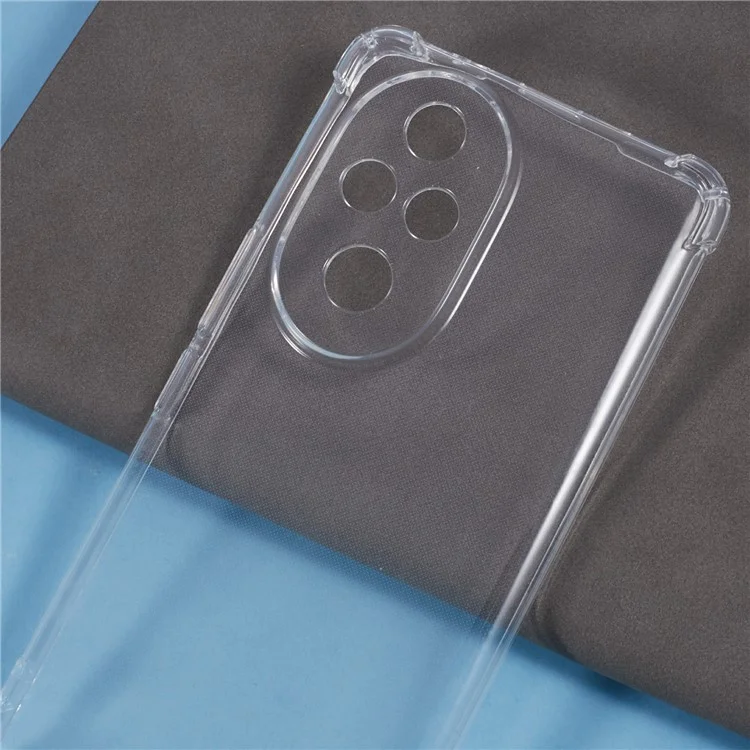 Pour Honor 200 Pro 5G Transparent Case Anti-Scratch TPU Phone Cover