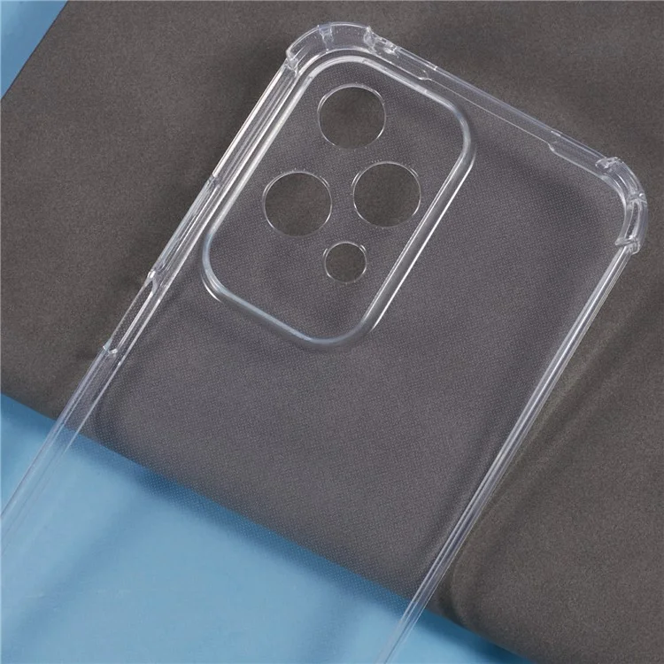 Coque de téléphone transparente 200 Lite For Honor en TPU avec coussin d'air pour une protection contre les chocs.
