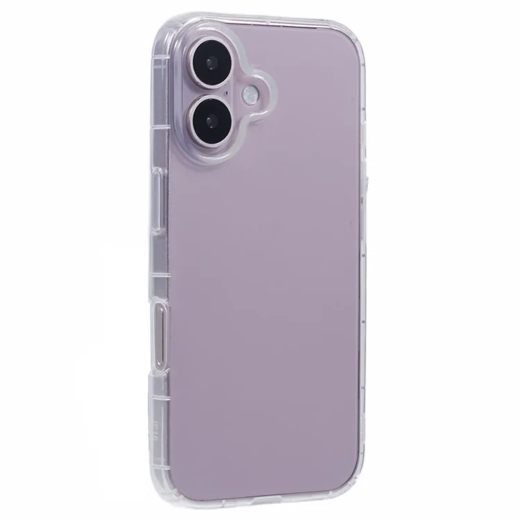Funda para iPhone 16 Plus TPU Air Cushion Anti Drop Phone Cover (Big Rear Lens Hole)