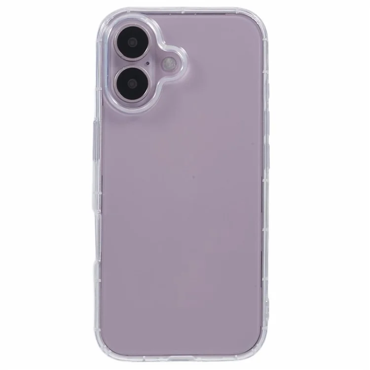 Funda para iPhone 16 Plus TPU Air Cushion Anti Drop Phone Cover (Big Rear Lens Hole)