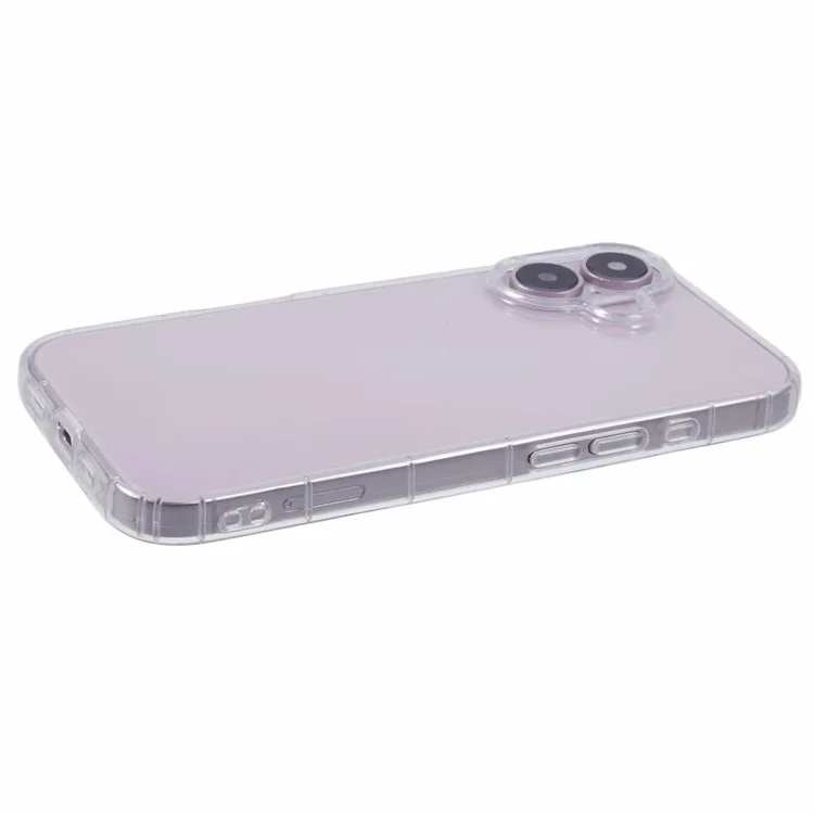 Funda para iPhone 16 Plus TPU Air Cushion Anti Drop Phone Cover (Big Rear Lens Hole)
