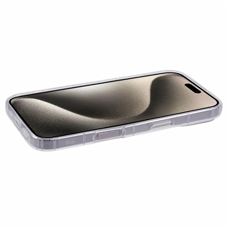 Funda para iPhone 16 Plus TPU Air Cushion Anti Drop Phone Cover (Big Rear Lens Hole)