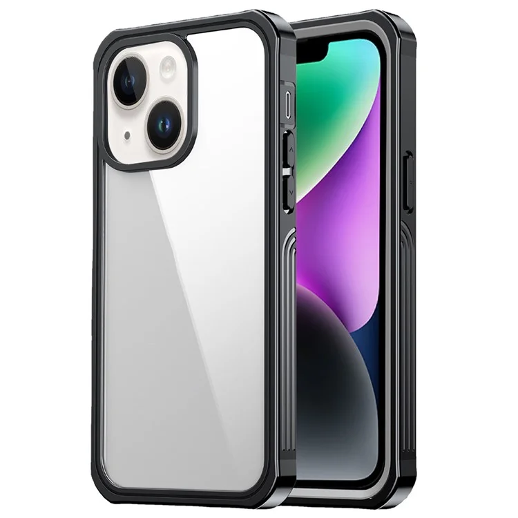 For iPhone 14 Daily Waterproof Phone Case Scratch-resistant Mobile Phone Protective Cover for Outdoor Hiking Climbing