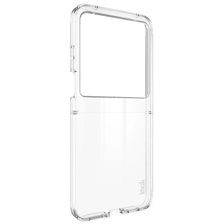 IMAK Crystal Case II Pro для Motorola Razr 50 5G / Razr 2024 5G, прозрачный ПК-чехол для телефона (верхняя крышка + нижняя крышка)