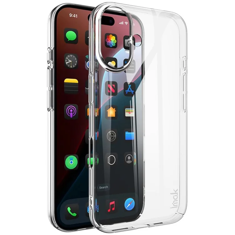 IMAK Crystal Case II Pro для iPhone 16 Прозрачный защитный чехол из ПК