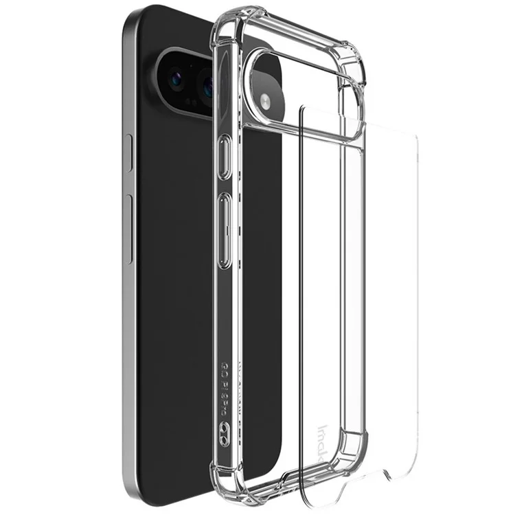IMAK für Google Pixel 9 / Pixel 9 Pro Klarsichtschutzhülle stoßfest PC+TPU Handyhülle