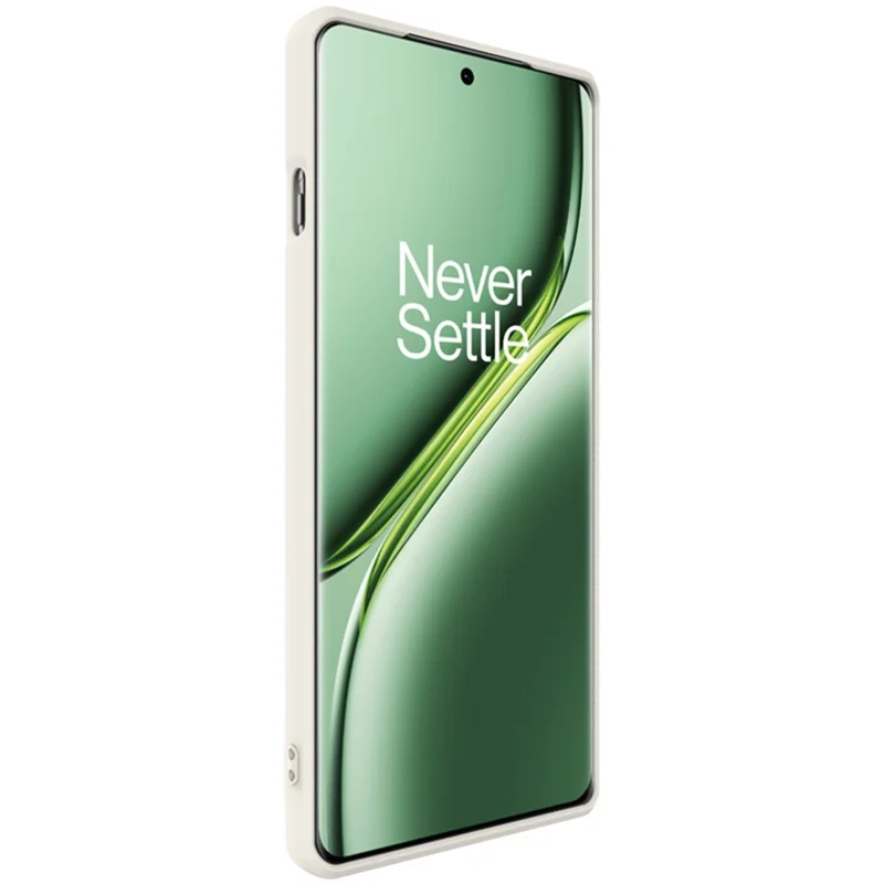 IMAK UC-4 Series for OnePlus Ace 3 Pro 5G Case Straight Edge TPU Phone Cover - White