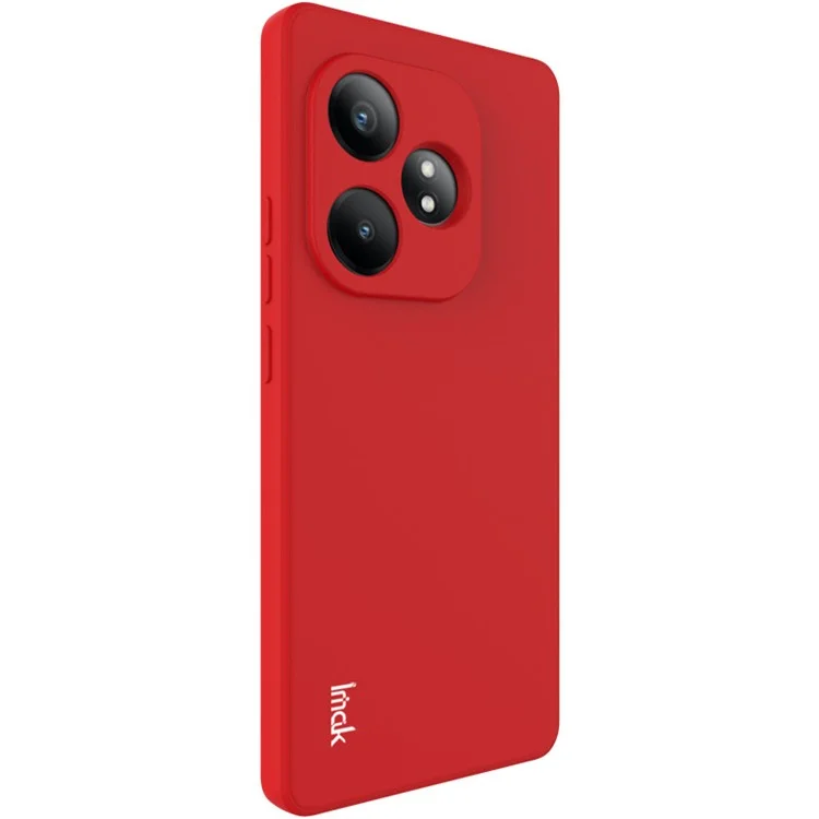 IMAK UC-4 Serie per Realme GT 6 5G / GT 6T 5G / GT Neo6 5G / Neo6 SE 5G Custodia per telefono in TPU con bordi dritti - Rosso