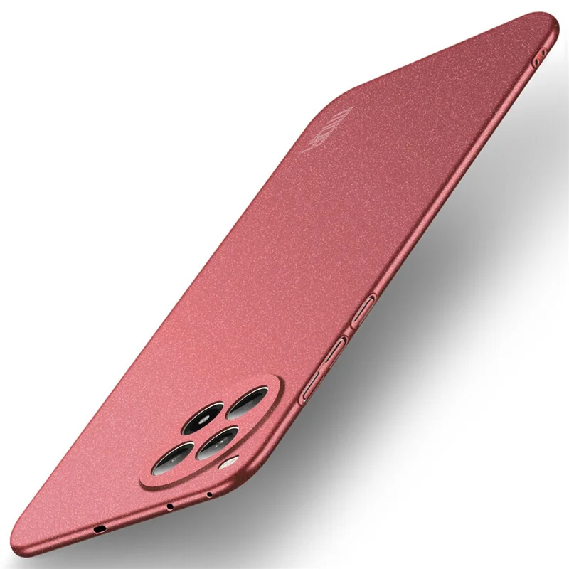 MOFI Shield Matte Series for OnePlus Ace 3 Pro 5G Case Silky Feel Hard PC Phone Cover - Red