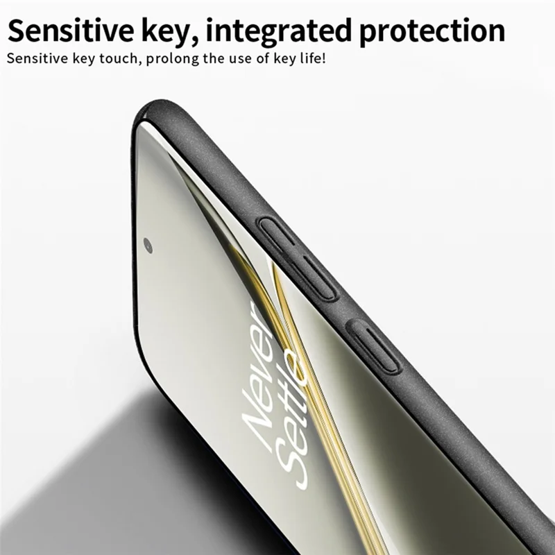 MOFI Shield Matte Series for OnePlus Ace 3 Pro 5G Case Silky Feel Hard PC Phone Cover - Red