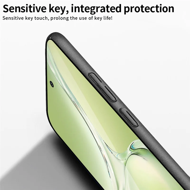 MOFI Shield Matte Series for OnePlus Nord CE4 Lite 5G / Oppo K12x 5G (China) PC Case Slim Phone Cover - Black