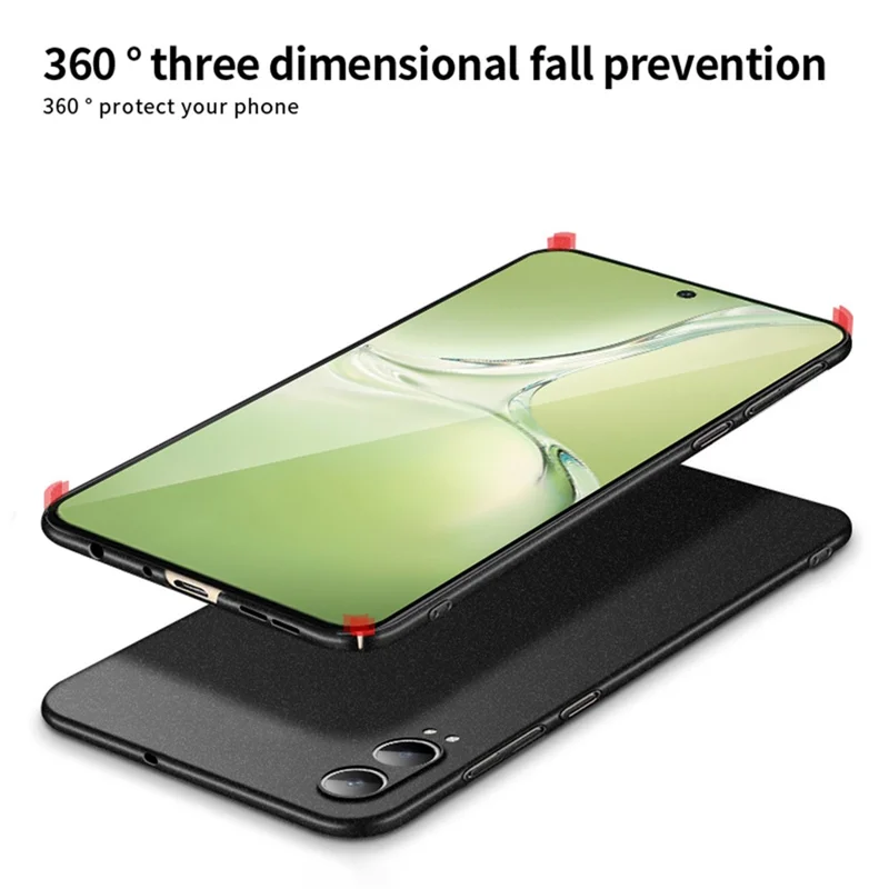 MOFI Shield Matte Series for OnePlus Nord CE4 Lite 5G / Oppo K12x 5G (China) PC Case Slim Phone Cover - Black