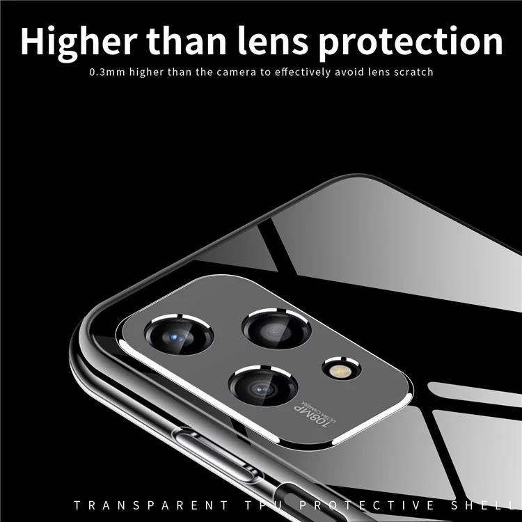 MOFI For Honor 200 Lite Étui de protection en TPU souple transparent