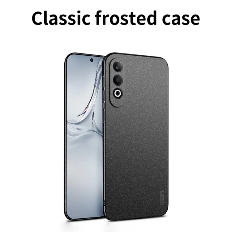 MOFI Shield Matte Series para Oppo K12 / OnePlus Nord CE4 5G Capa PC Phone Cover Ajuste Slim - Preto