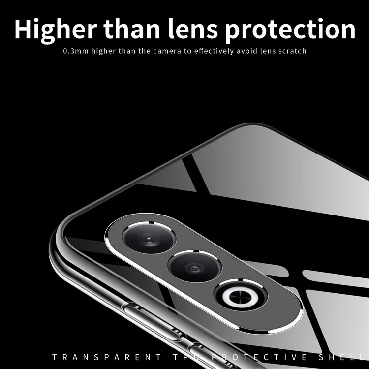 MOFI per Oppo K12 / OnePlus Nord CE4 5G Case Soft TPU Custodia Telefonica Trasparente