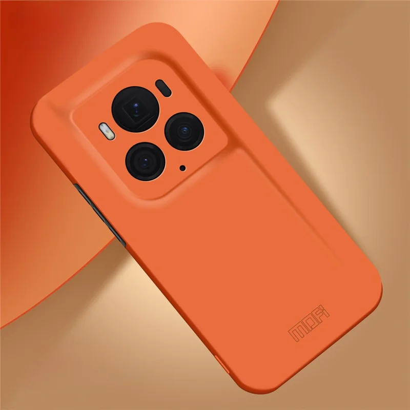 MOFI JK Qin Serie Für Honor Magic6 Ultimate 5G Hülle TPU+Acryl Hybrid Handyhülle - Orange