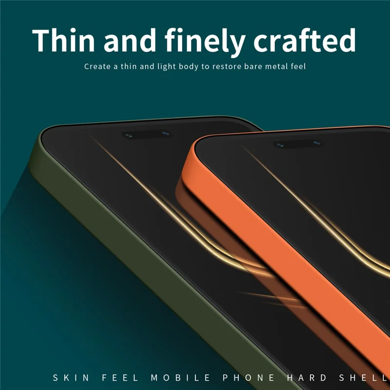 MOFI JK Qin Serie Für Honor Magic6 Ultimate 5G Hülle TPU+Acryl Hybrid Handyhülle - Orange