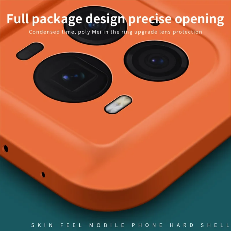 MOFI JK Qin Serie Für Honor Magic6 Ultimate 5G Hülle TPU+Acryl Hybrid Handyhülle - Orange