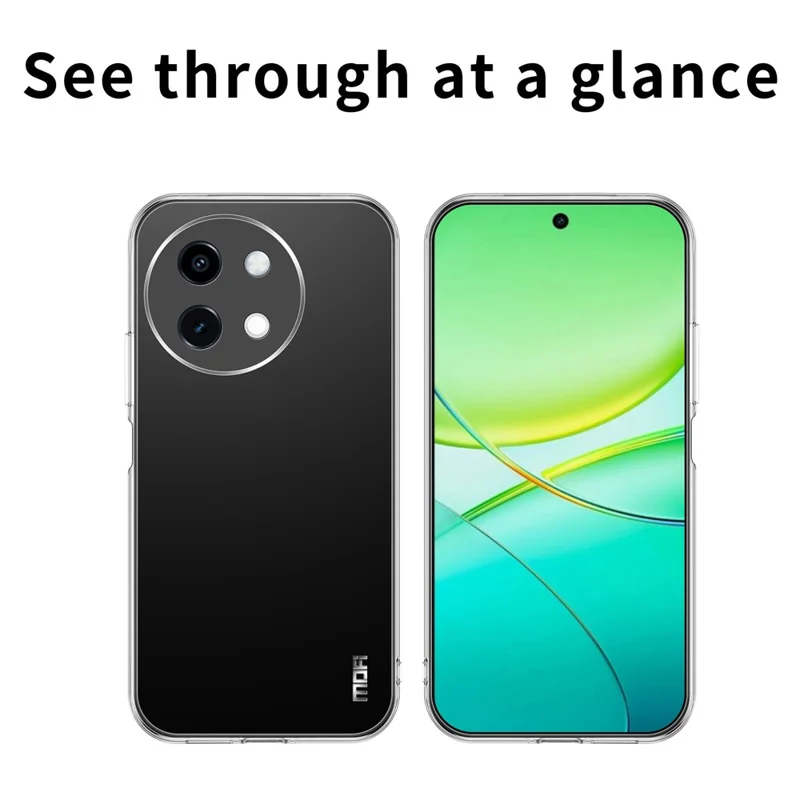 MOFI For vivo Y38 5G Case Transparent Slim TPU Mobile Phone Cover