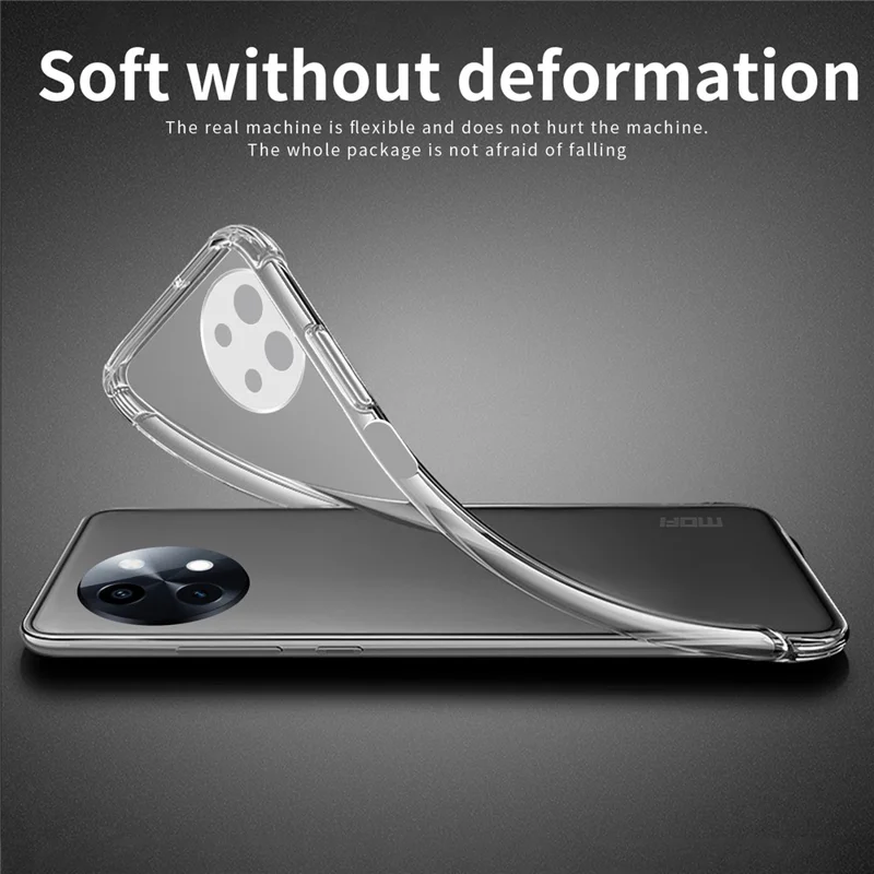 MOFI For vivo Y38 5G Case Transparent Slim TPU Mobile Phone Cover