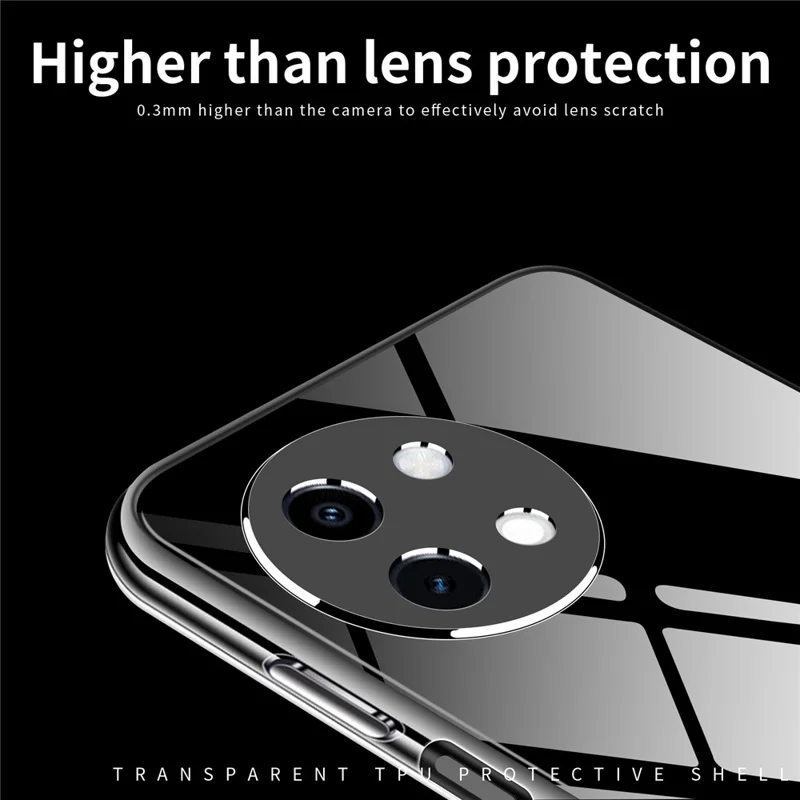 MOFI For vivo Y38 5G Case Transparent Slim TPU Mobile Phone Cover