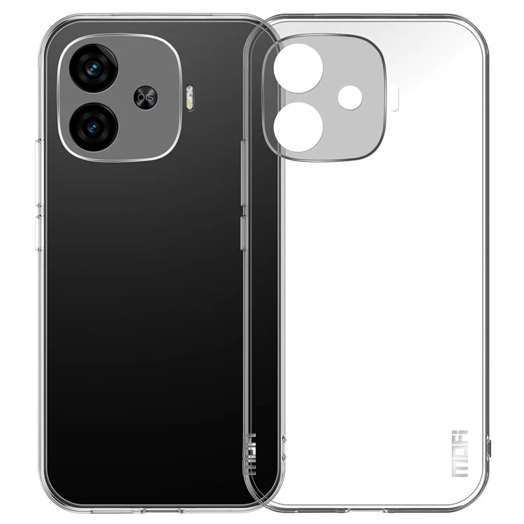 Чехол MOFI для vivo iQOO Z9 Turbo 5G, гибкий TPU-чехол, прозрачный