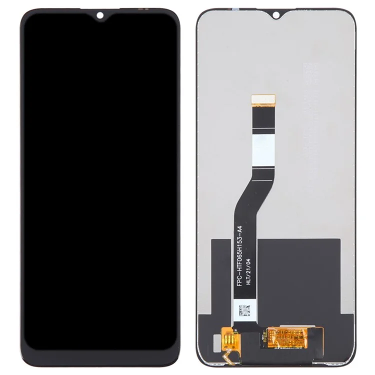 For Wiko T10 4G Grade C LCD Screen and Digitizer Assembly Part (Without Logo)