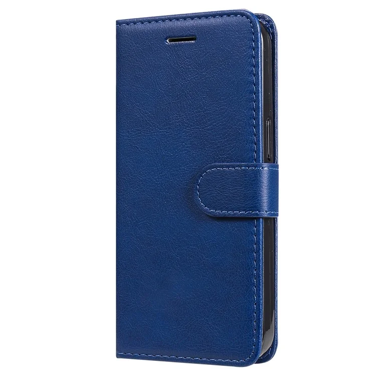 KT Leather Series-2 para Huawei Pura 70 Case Flip Folio Leather Cell Phone Cover Card Holder - Azul