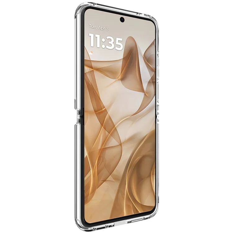 IMAK UX-6 Series для Motorola Razr 50 5G / Razr 2024 5G TPU чехол с подушками безопасности в углах и прозрачной защитой телефона