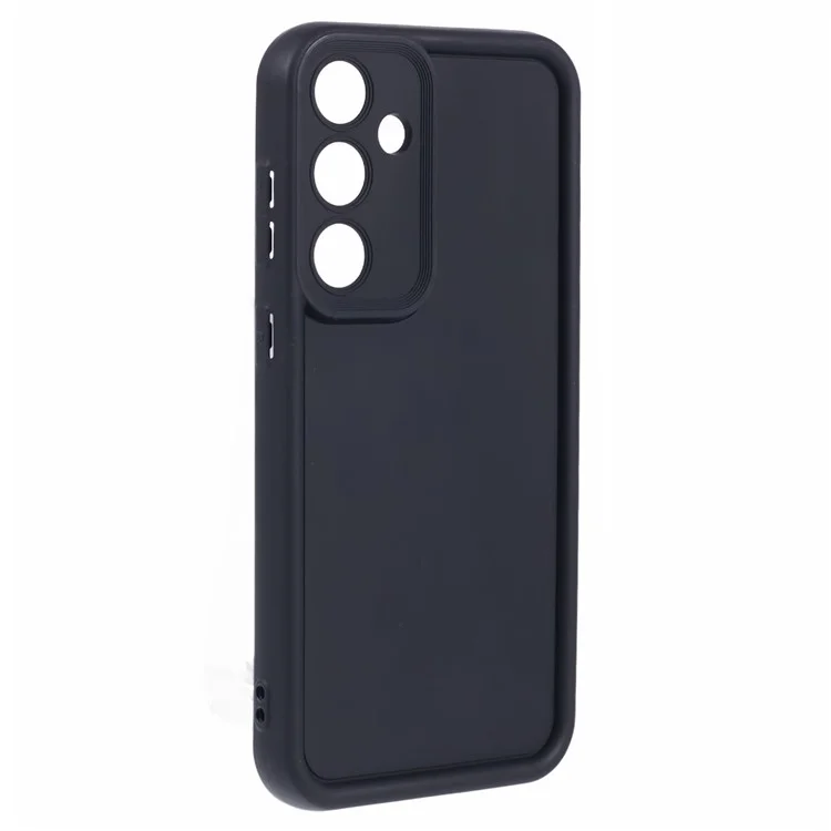 For Samsung Galaxy S24 FE Case Flexible TPU Phone Cover Camera Protection - Black