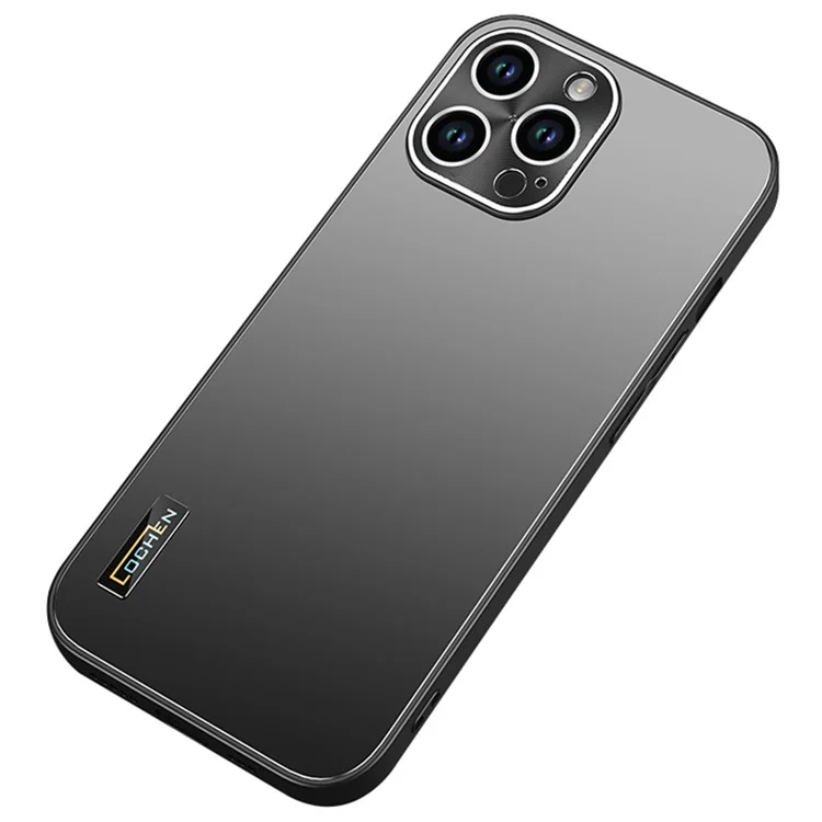 Custodia per iPhone 14 Pro Max in PC+TPU, cover per telefono con tagli precisi - Graphite Black