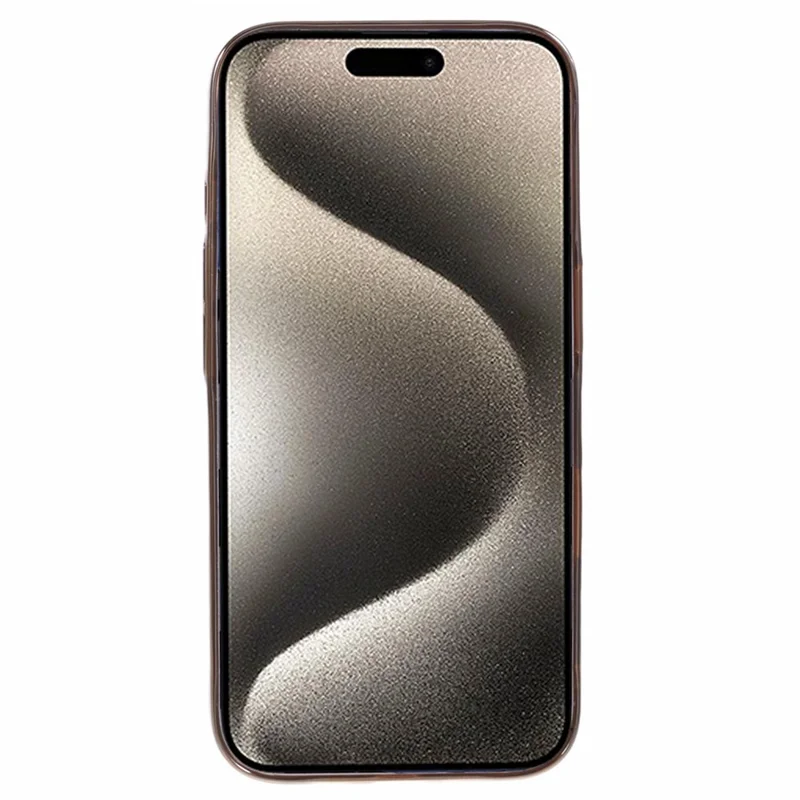X-LEVEL For iPhone 16 Case Hard PC Transparent Shockproof Phone Cover - Gold
