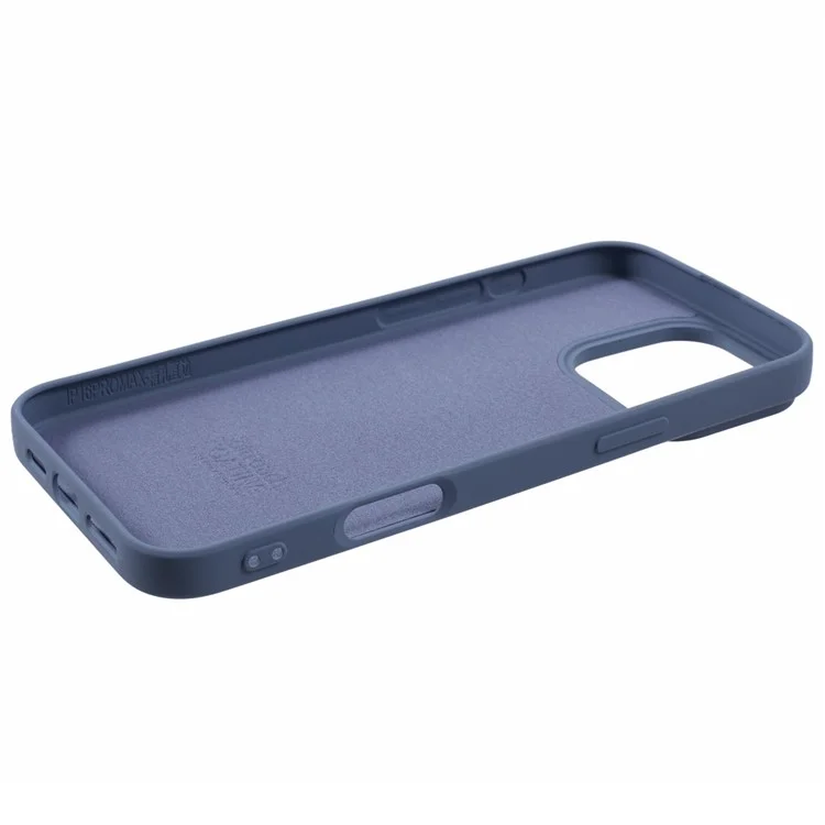 X-LEVEL For iPhone 16 Pro Case Soft TPU Phone Case with Liquid Silicone Texture - Grey