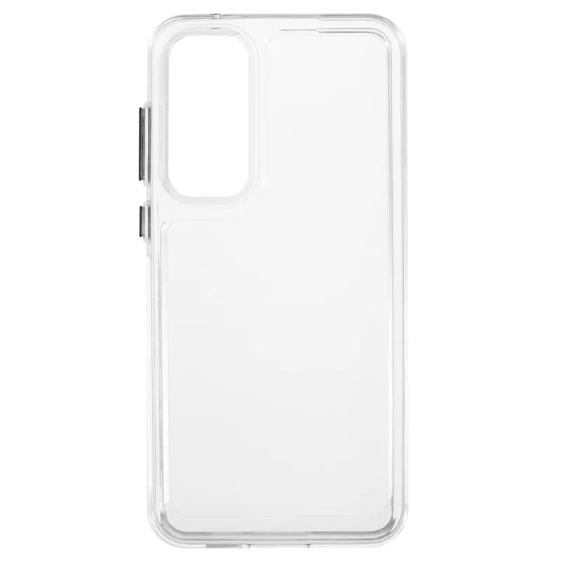 For Samsung Galaxy A35 5G Case TPU+PC 2.0mm Drop-proof Cell Phone Cover - Transparent White