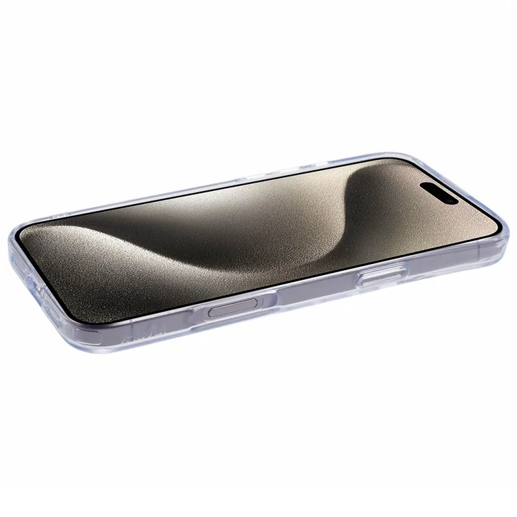 X-LEVEL For iPhone 16 Case PC + TPU Transparent Anti-Scratch Cell Phone Cover