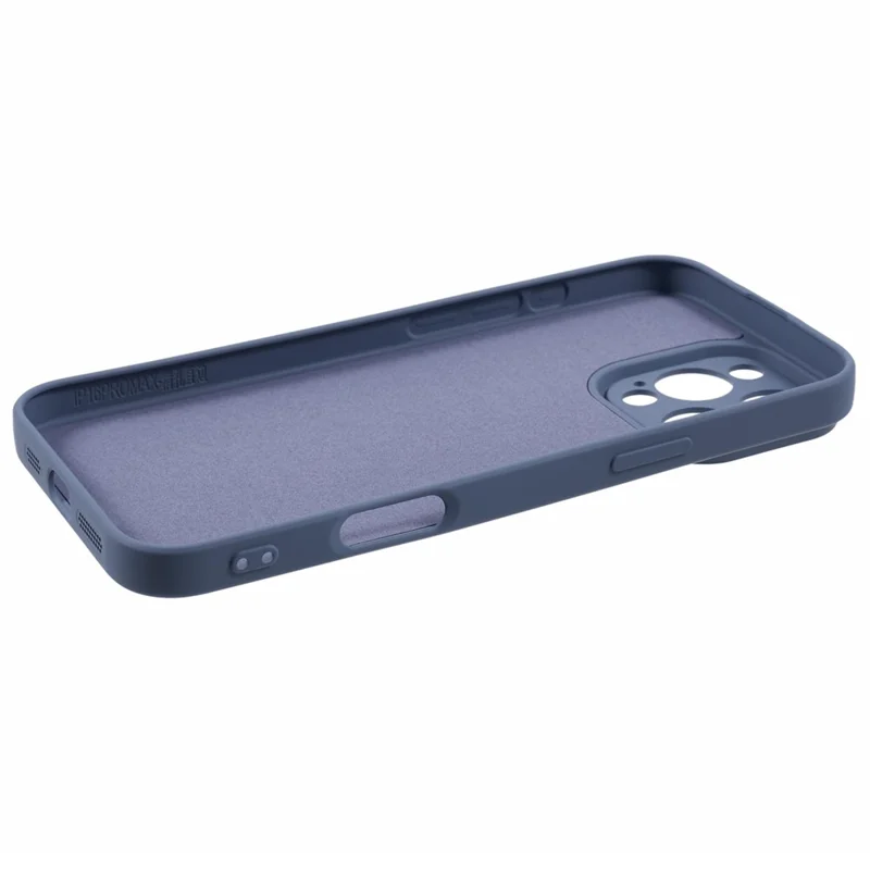Für iPhone 16 Pro Case TPU Back Soft Anti-Scratch Fiber Lining Phone Cover - Lavendel Grau