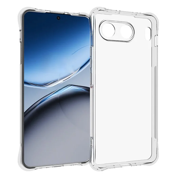 Für OnePlus Nord 4 Case Transparent Flexible 2.0mm TPU Phone Cover