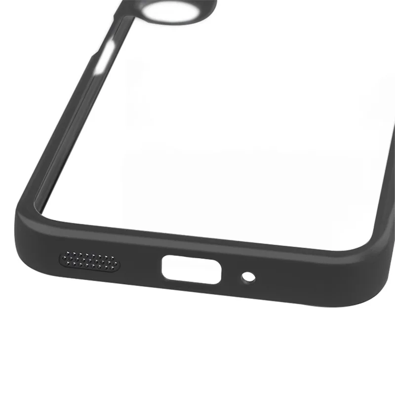 For Samsung Galaxy M35 5G Protective Case PC+TPU Clear Back Phone Cover