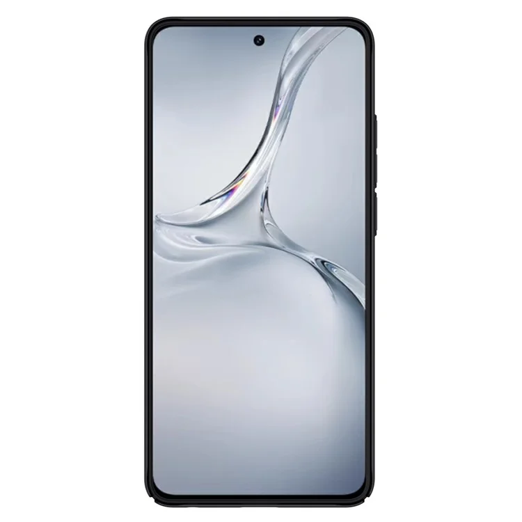 NILLKIN Frosted Shield Funda de Teléfono para OnePlus Nord CE4 Lite 5G / Oppo K12x 5G (China) Carcasa Trasera Dura de PC - Negro