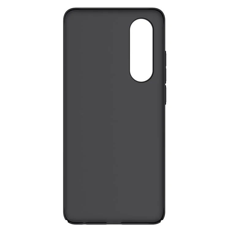 NILLKIN Frosted Shield Funda de Teléfono para OnePlus Nord CE4 Lite 5G / Oppo K12x 5G (China) Carcasa Trasera Dura de PC - Negro