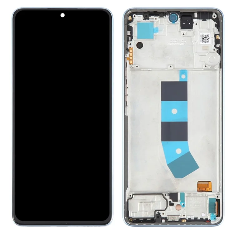 For Xiaomi Redmi Note 13 4G Grade C LCD Screen and Digitizer Assembly + Frame Part (TFT Technology) (Without Logo) - Blue