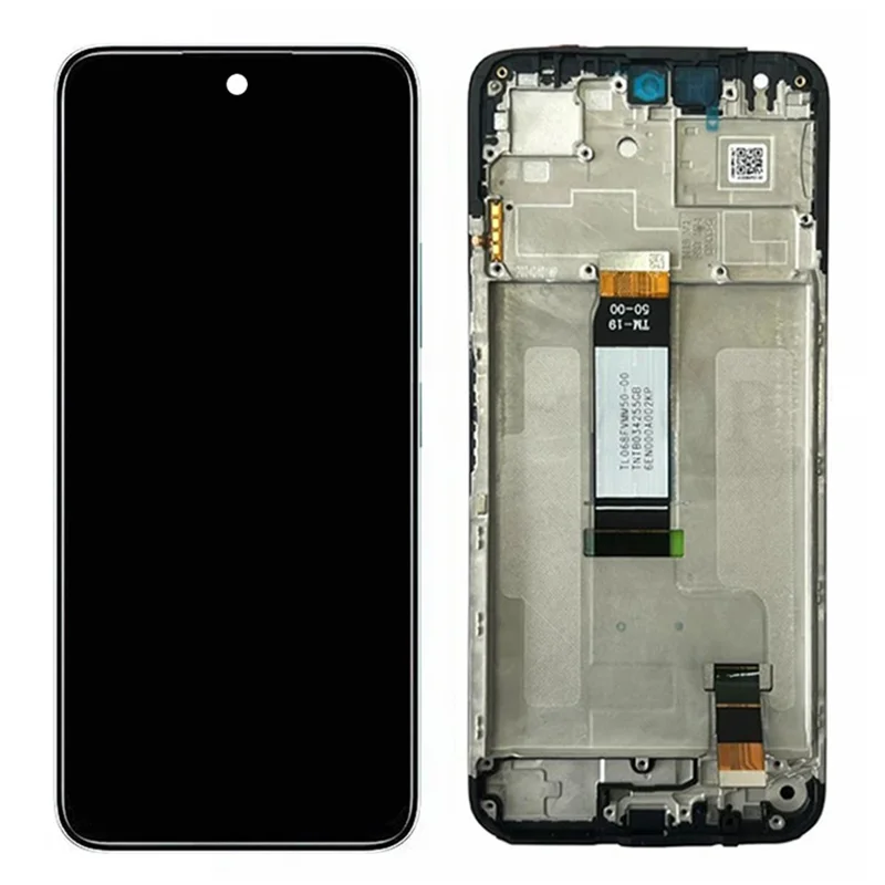 For Xiaomi Redmi 13 5G / 4G OEM Grade S IPS LCD Screen and Digitizer Assembly + Frame Part (Without Logo)