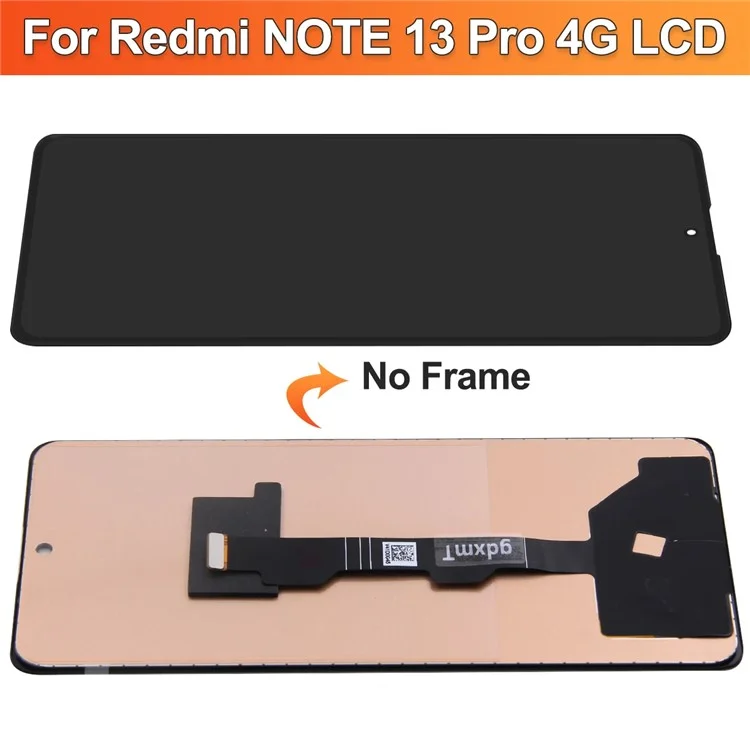 For Xiaomi Redmi Note 13 Pro 4G / Poco M6 Pro 4G Grade C LCD Screen and Digitizer Assembly Part (TFT Technology) (Without Logo)