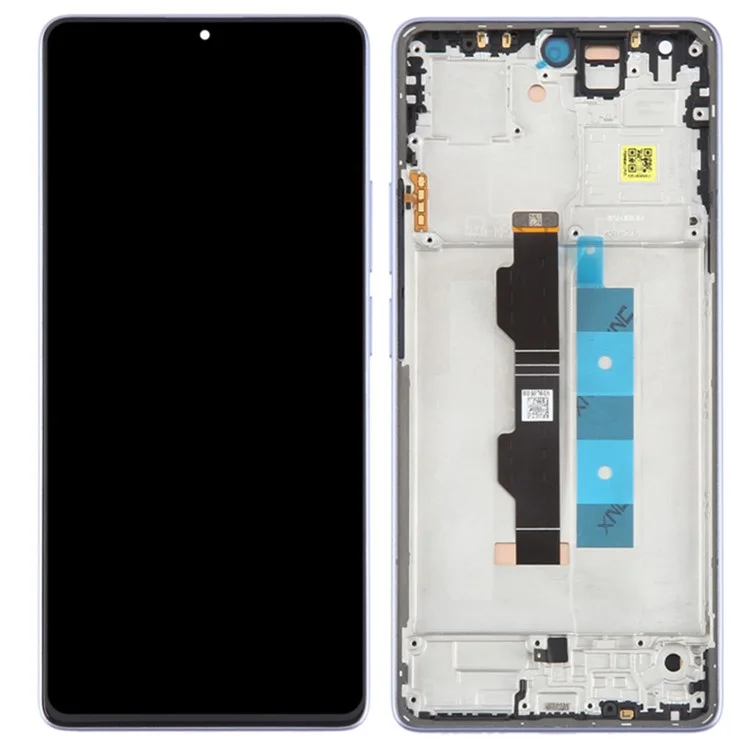 For Xiaomi Redmi Note 13 Pro 4G / Poco M6 Pro 4G Grade C LCD Screen and Digitizer Assembly + Frame Part (TFT Technology) (Without Logo) - Purple