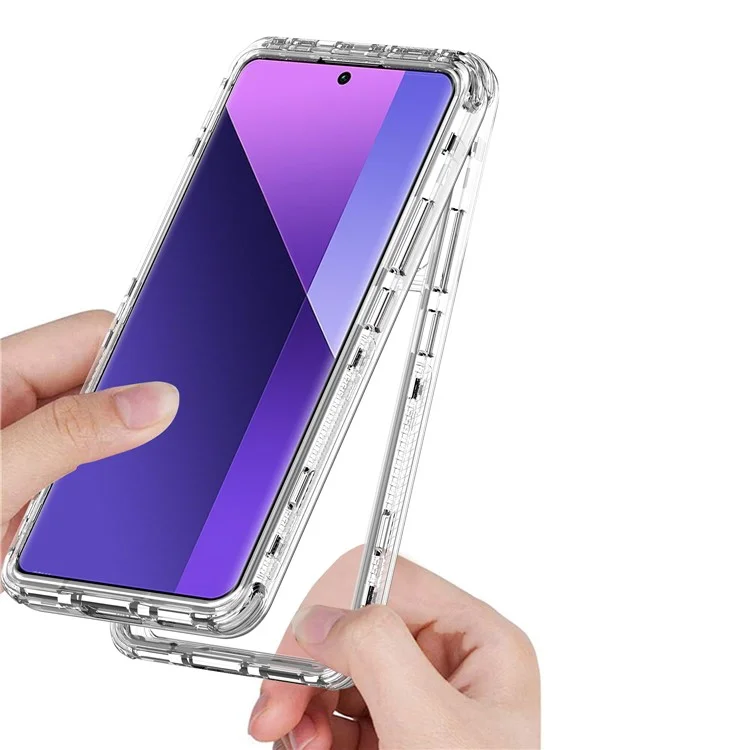 Für Xiaomi Redmi Note 13 Pro+ 5G Clear Case Acryl+TPU Hybrid Handyhülle