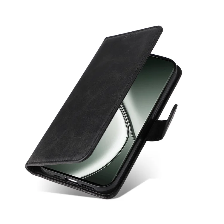 Für Realme GT 6 5G / GT Neo6 SE 5G Hülle Ständer Brieftasche Leder Handyhülle - Schwarz