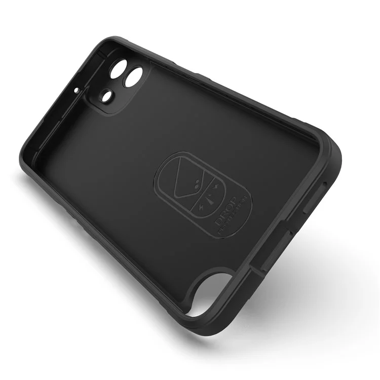 For Nothing CMF Phone 1 Case Anti-Drop Shockproof Soft TPU Phone Cover - Black