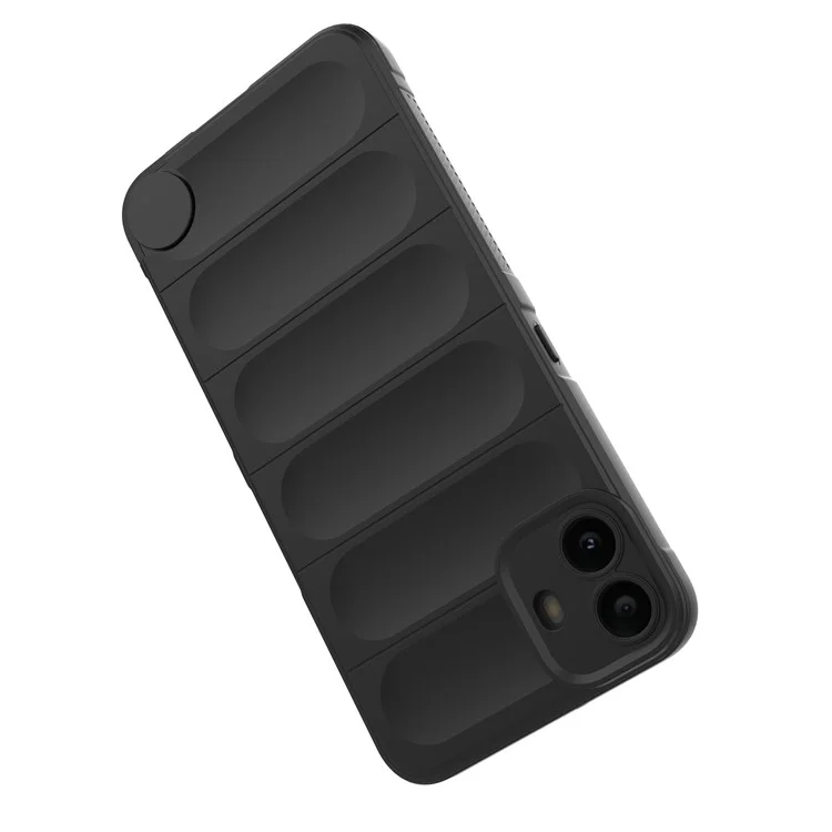 For Nothing CMF Phone 1 Case Anti-Drop Shockproof Soft TPU Phone Cover - Black