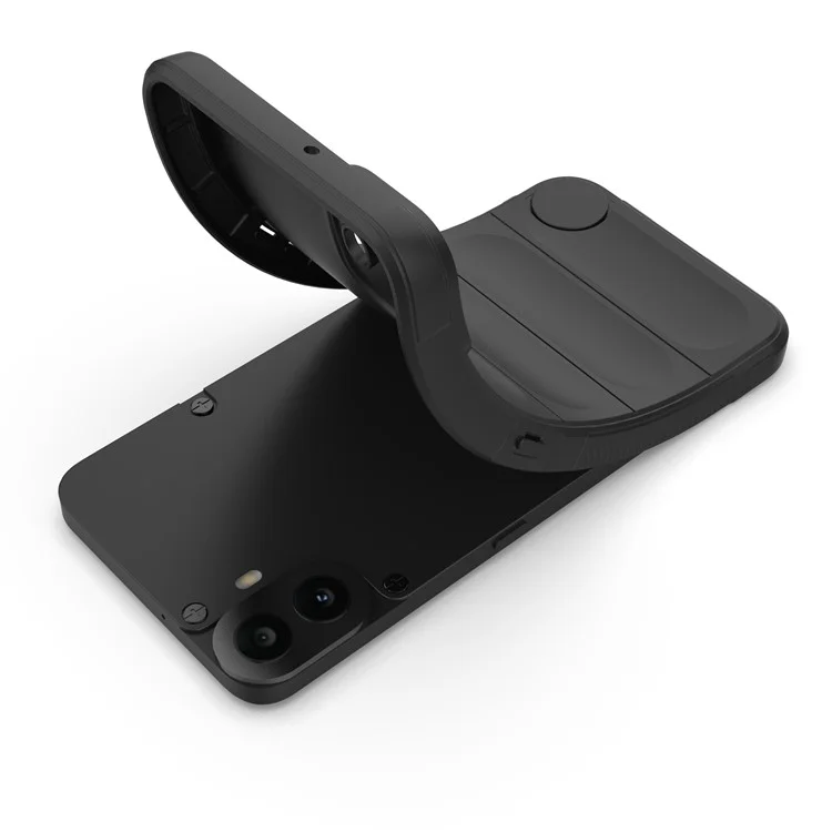 For Nothing CMF Phone 1 Case Anti-Drop Shockproof Soft TPU Phone Cover - Black